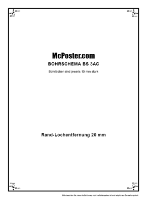 Bohrlochschema BS 3AC | McPoster.com