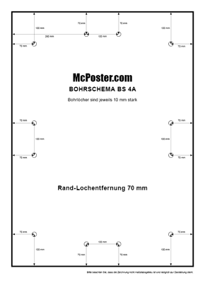 Bohrlochschema BS 4A | McPoster.com