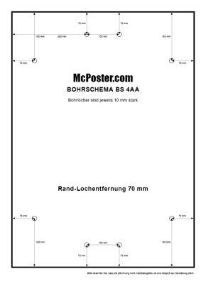 Bohrlochschema BS 4AA | McPoster.com