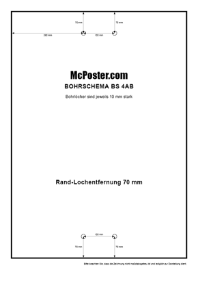 Bohrlochschema BS 4AB | McPoster.com