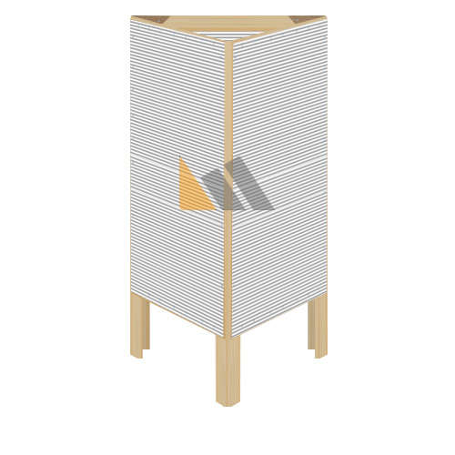 Dreieckständer Hohlkammer | McPoster.com