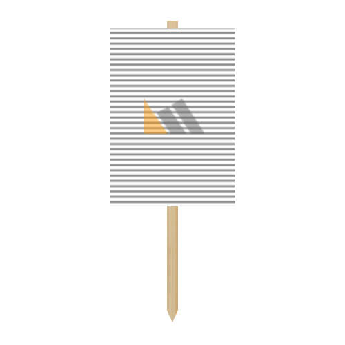  Wiesenstecker Kunststoff-Holz | McPoster.com