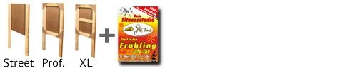 Set-Variante 10: Plakatständer + Druck | McPoster.com