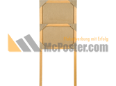 Plakatständer Professional Rückseite | McPoster.com